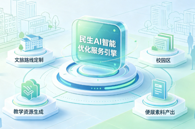 高邮市AI普惠赋能民生服务 智能优化技术升级大众生活服务体验