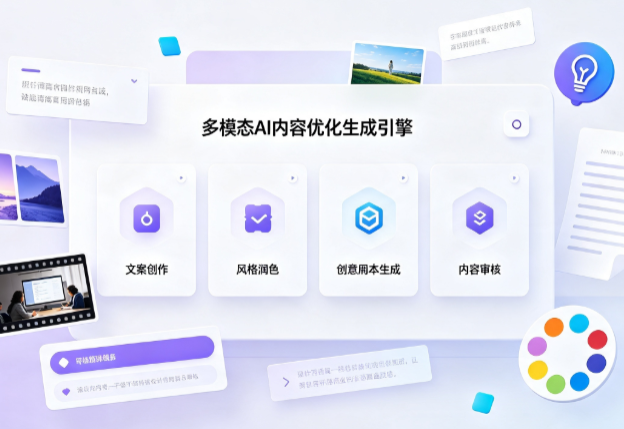 高邮市AI智能内容优化创新 多模态生成技术丰富数字内容创作生态